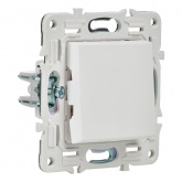 Переключатель одноклавишный ИЭК SKANDY SK-V02W 10А арктический белый