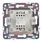 Переключатель одноклавишный ИЭК SKANDY SK-V02W 10А арктический белый