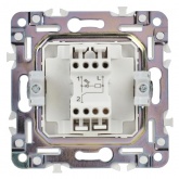 Переключатель одноклавишный с индикацией ИЭК SKANDY SK-V08W 10А арктический белый