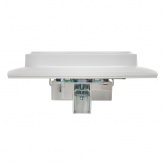 Розетка 2-я с заземлением в сборе ИЭК SKANDY SK-R07W 16А шторки арктический белый