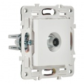 Розетка TV оконечная ИЭК SKANDY SK-A12W арктический белый