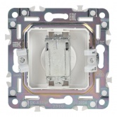 Розетка TV оконечная ИЭК SKANDY SK-A12W арктический белый