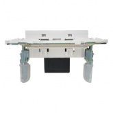 Розетка HDMI ИЭК SKANDY SK-H01W арктический белый