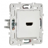 Розетка HDMI ИЭК SKANDY SK-H01W арктический белый