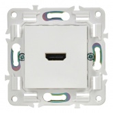 Розетка HDMI ИЭК SKANDY SK-H01W арктический белый
