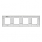 Рамка 4 поста ИЭК SKANDY SK-F04W арктический белый