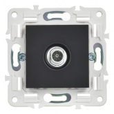 Розетка TV оконечная ИЭК SKANDY SK-A12Bl черный