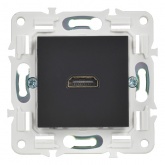 Розетка HDMI ИЭК SKANDY SK-H01Bl черный