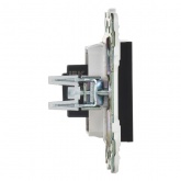 Розетка HDMI ИЭК SKANDY SK-H01Bl черный