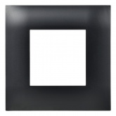 Рамка 1 пост ИЭК SKANDY SK-F01Bl черный