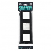 Рамка 3 поста ИЭК SKANDY SK-F03Bl черный