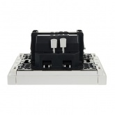 Переключатель одноклавишный с индикацией ИЭК FORTE&PIANO FP204 10А белый