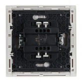 Переключатель одноклавишный с индикацией ИЭК FORTE&PIANO FP204 10А белый