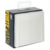 Переключатель двухклавишный ИЭК FORTE&PIANO FP207 10А белый