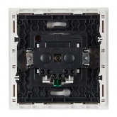 Розетка с заземлением ИЭК FORTE&PIANO FP214 16А автозажим белый