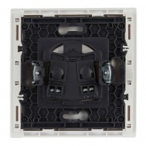 Розетка без заземления ИЭК FORTE&PIANO FP218 10А белый