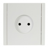 Розетка без заземления ИЭК FORTE&PIANO FP218 10А белый