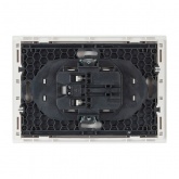 Розетка 2-я без заземления в сборе ИЭК FORTE&PIANO FP225 10А шторки автозажим белый