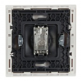 Розетка TV оконечная ИЭК FORTE&PIANO FP228 белый