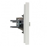 Розетка TV оконечная ИЭК FORTE&PIANO FP228 белый