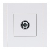 Розетка TV проходная ИЭК FORTE&PIANO FP229 белый