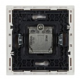 Розетка двойная TV+SAT ИЭК FORTE&PIANO FP238 белый