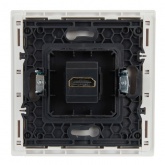 Розетка HDMI ИЭК FORTE&PIANO FP240 белый