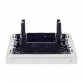 Заглушка с суппортом ИЭК FORTE&PIANO FP241 белый