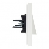 Вывод кабеля ИЭК FORTE&PIANO FP242 белый