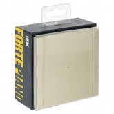 Выключатель одноклавишный с индикацией ИЭК FORTE&PIANO 10А FP402 ваниль