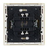 Переключатель одноклавишный ИЭК FORTE&PIANO FP403 10А ваниль