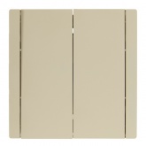 Переключатель двухклавишный ИЭК FORTE&PIANO FP407 10А ваниль