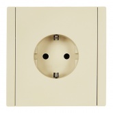 Розетка с заземлением ИЭК FORTE&PIANO FP416 16А ваниль