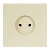 Розетка без заземления ИЭК FORTE&PIANO FP418 10А ваниль