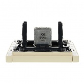 Розетка TV проходная ИЭК FORTE&PIANO FP429 ваниль