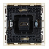 Розетка HDMI ИЭК FORTE&PIANO FP440 ваниль
