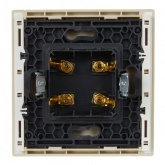 Аудиорозетка ИЭК FORTE&PIANO FP439 4 подключения ваниль