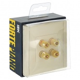 Аудиорозетка ИЭК FORTE&PIANO FP439 4 подключения ваниль