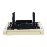 Заглушка с суппортом ИЭК FORTE&PIANO FP441 ваниль