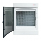 Щит навесной слаботочный EKF Unix, 2 габарит прозрачная дверь IP41 (электрический шкаф)