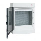 Щит навесной слаботочный EKF Unix, 2 габарит прозрачная дверь IP41 (электрический шкаф)