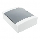 Щит навесной слаботочный EKF Unix, 2 габарит прозрачная дверь IP41 (электрический шкаф)