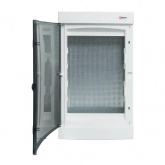 Щит навесной слаботочный EKF Unix, 3 габарит прозрачная дверь IP41 (электрический шкаф)