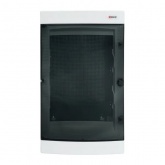 Щит навесной слаботочный EKF Unix, 3 габарит прозрачная дверь IP41 (электрический шкаф)