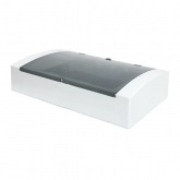 Щит навесной слаботочный EKF Unix, 3 габарит прозрачная дверь IP41 (электрический шкаф)