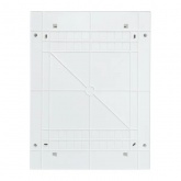 Щит навесной слаботочный EKF Unix, 3 габарит увеличенный прозрачная дверь IP41 (электрический шкаф)