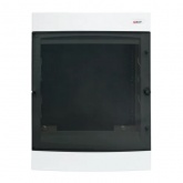 Щит навесной слаботочный EKF Unix, 3 габарит увеличенный прозрачная дверь IP41 (электрический шкаф)