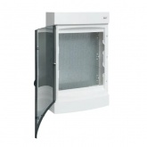 Щит навесной слаботочный EKF Unix, 3 габарит увеличенный прозрачная дверь IP41 (электрический шкаф)