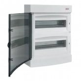 Щит распределительный навесной EKF PROxima Unix 2х12 модулей IP41 прозрачная дверь