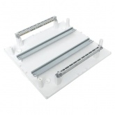 Щит распределительный навесной EKF PROxima Unix 2х18 модулей IP41 белая дверь